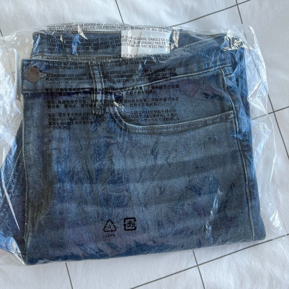 BR Straight Organic Cotton Jean - 36W x 32L - Medium Wash